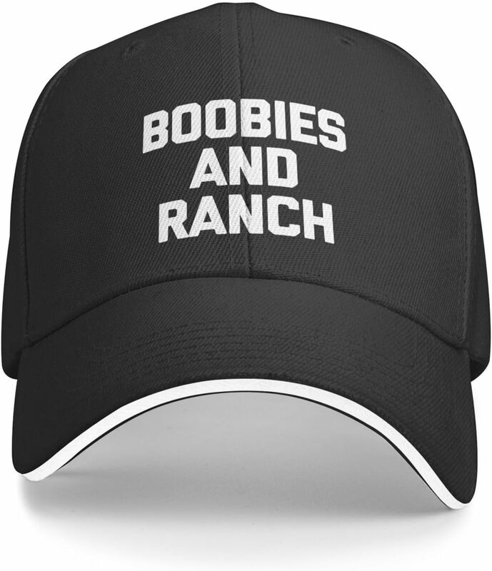 قبعة بيسبول شطيرة قابلة للتعديل للرجال والنساء ، أثداء وقبعة مزرعة ، قبعات سائقي الشاحنات السوداء ، الموضة
