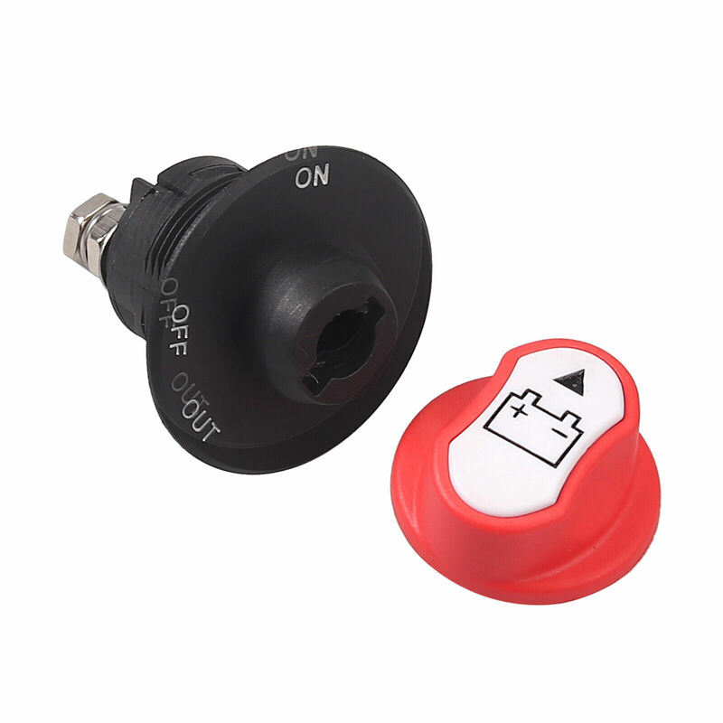 100A RV Marine Boat Car Truck Auto Yacht Battery Isolator Disconnect Selector Rotary Switch Cut Off Kill Main Power Switch