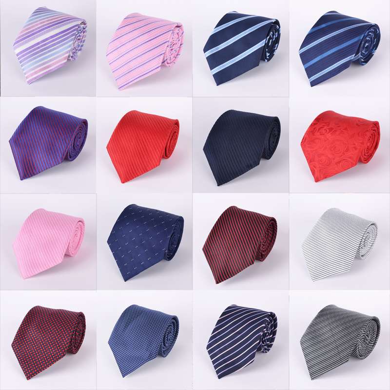 36-color 8 سنتيمتر الرجال التعادل اللباس المهنية الأعمال ربطة العنق ربطة العنق ضئيلة التعادل Gravata حفل زفاف الأعمال Cravat هدايا رجالي