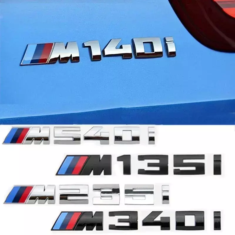 شعار صندوق السيارة الخلفي ABS ، ملصق شارة لـ M Power ، X1 ، X2 ، X3 ، X4 ، X5 ، X6 ، X7 ، X8 ، F46 ، F30 ، F31 ، F34 ، F35 ، F80 ، f32 ، 135i ، 145i ، 540i ، 530i ، 550i
