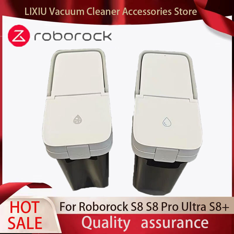 Roborock-استبدال خزان المياه الأصلي ، ملحقات لـ S8 Pro ، Ultra S8 + ، خزان مياه قذر ، قطع غيار