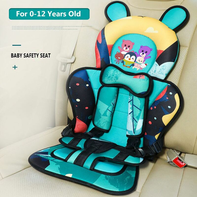 مقعد الطفل المحمولة عربة التسوق للأطفال مقعد وسادة مناسبة ل وسائد مقعد قابل للتعديل من 6 أشهر إلى 12 سنة