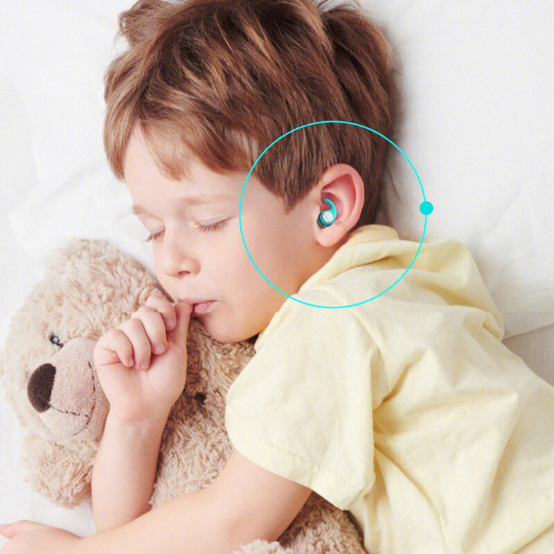 الحد من الضوضاء سماعة الأذن لحماية الأذن ، ومكافحة الضوضاء ، قابس مقاوم للماء ، آذان السباحة ، حساسة للنوم لمسة