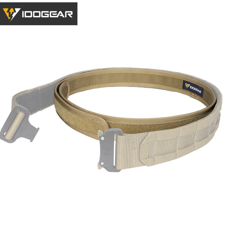 IDOGEAR-الحزام الداخلي التكتيكي للرجال ، أحزمة الناقب ، حلقة حزام الخصر ، من من من من من من ؟ "، من من من ؟
