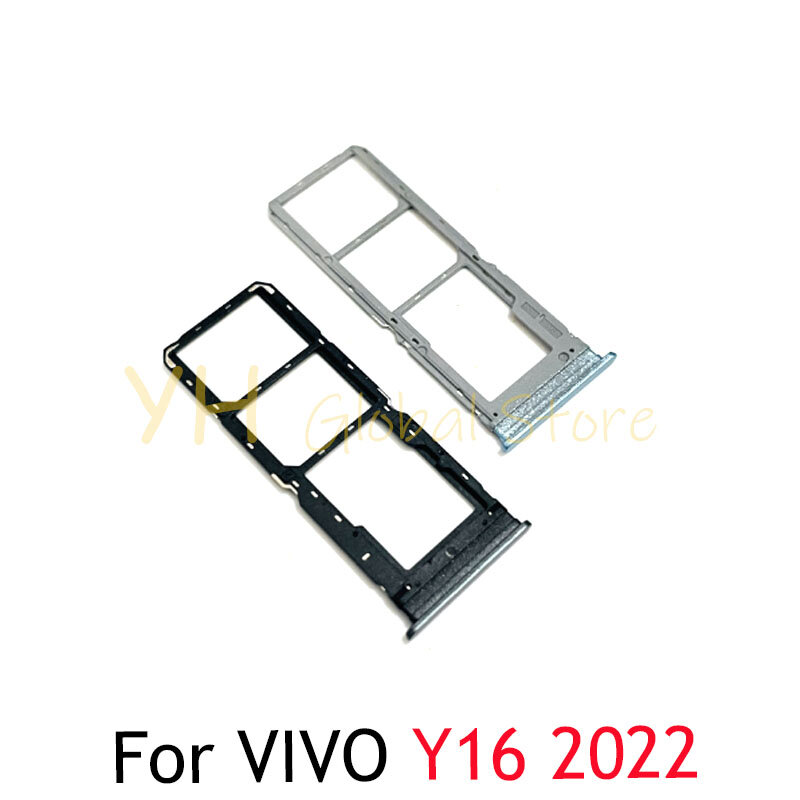 حامل صينية فتحة لبطاقة Sim ، قطع إصلاح ، مناسب لـ VIVO Y16 من VIVO Y16