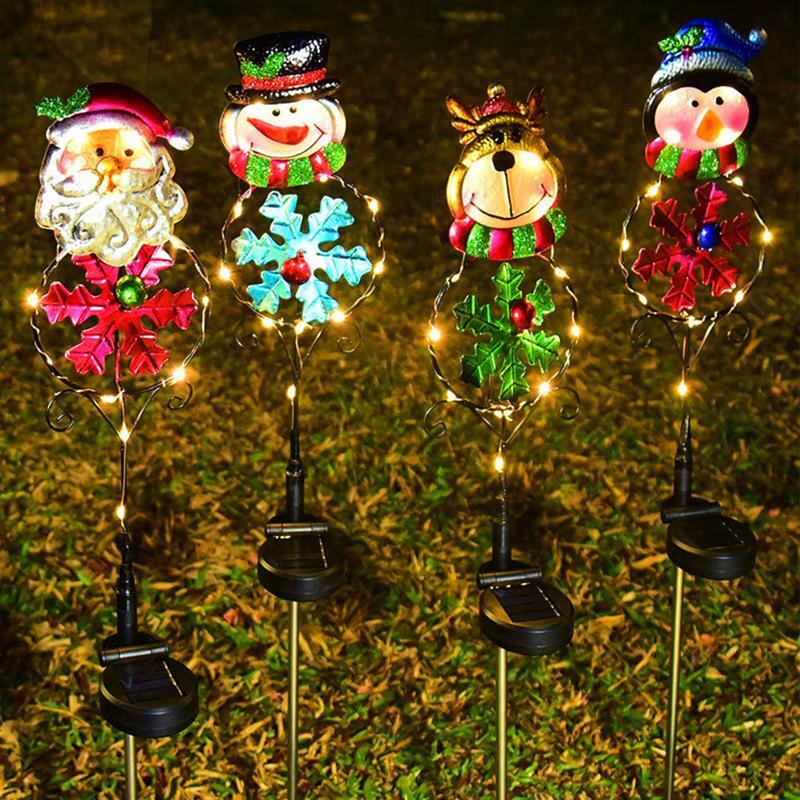 في الهواء الطلق مقاوم للماء LED أضواء عيد الميلاد ، مصباح تعمل بالطاقة الشمسية ، حديقة احتفالية ، أضواء الزخرفية ، زينة عيد الميلاد
