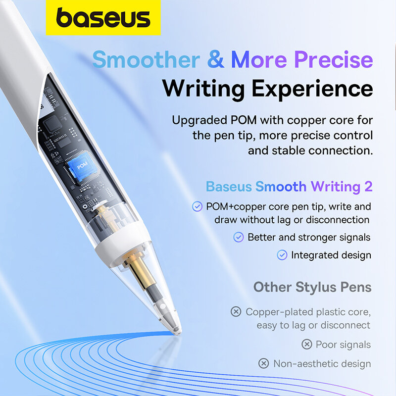 Baseus ستايلس القلم لباد الهواء 4 5 لباد 6 7 8 9 10 لباد برو 2 3 4 6 لباد مصغرة 5 النخيل رفض المغناطيسي شفط