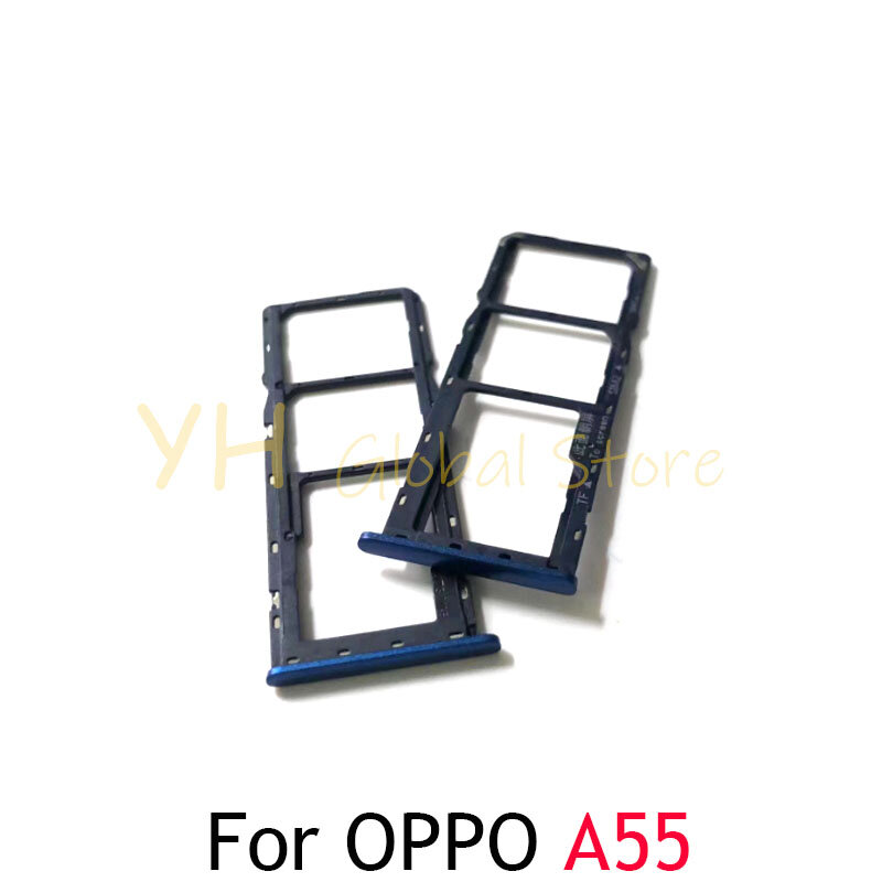 صينية فتحة بطاقة Sim ل OPPO ، حامل بطاقة ، قطع غيار ، A54 ، A55 ، 5G