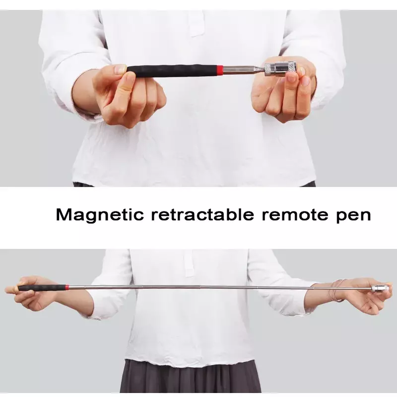 تلسكوبي المغناطيسي القلم المعادن أداة يدوية المغناطيس قدرة لالتقاط الجوز الترباس قابل للتعديل لاقط قضيب عصا قلم صغير