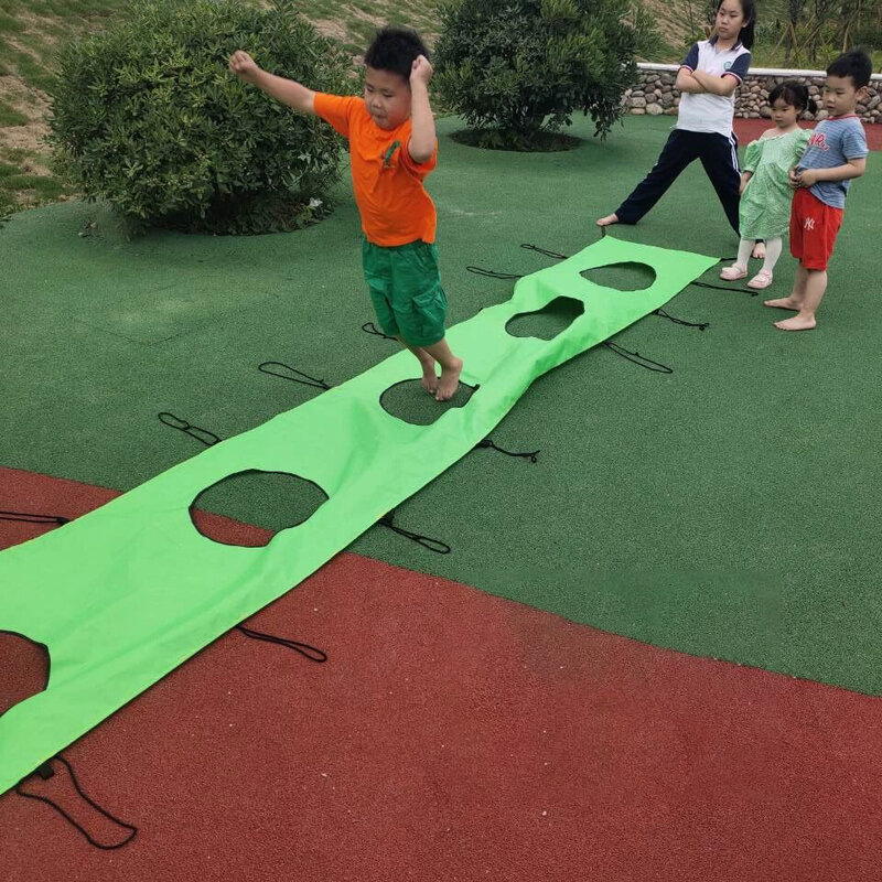 Funny Outdoor Games For Children Playground Kids Tunnel Hopscotch Skip Jump Relay Race Kindergarten Sensory Training Sport Toys