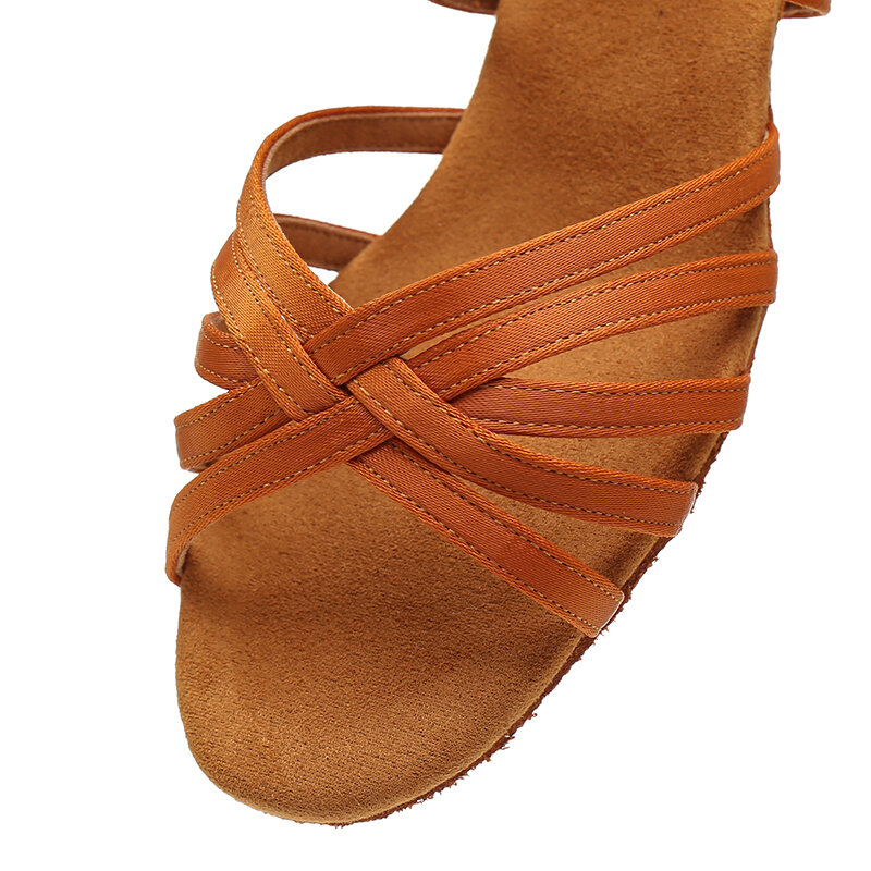 جديد أحذية الرقص للفتيات قاعة الرقص اللاتينية أحذية لينة النساء السيدات التانغو الجاز ممارسة الرقص أحذية السالسا صندل دروبشيبينغ