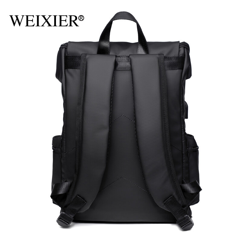 WEIXIER حقيبة ظهر رجال الأعمال والترفيه سعة كبيرة حقيبة سفر الكمبيوتر على ظهره حقيبة ظهر طالب المدرسة الثانوية