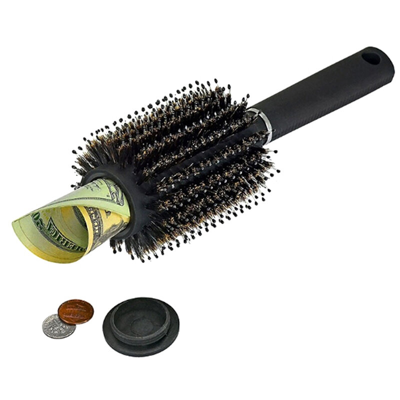 فرشاة الشعر نوع سيكرت آمنة نوع جديد من آمنة خفية ، وتستخدم لإخفاء المال السري والأشياء الثمينة مع غطاء قابل للفصل