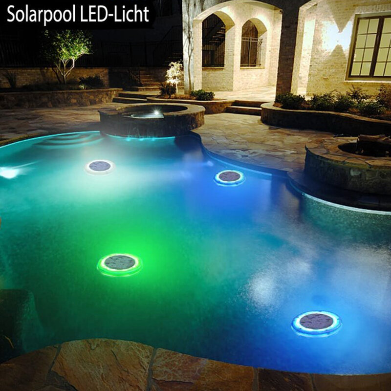 الشمسية العائمة إضاءات حوض السباحة العائمة أضواء حديقة الديكور إضاءات حوض السباحة حمام سباحة حفلة ليلة ضوء ل ساحة بركة بركة الأزرق
