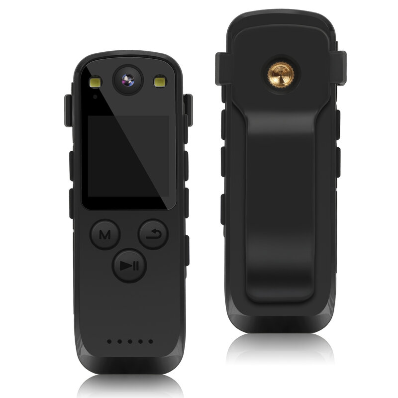 كاميرا رقمية صغيرة ماركة فاندليون A31 شاشة FHD 1080P كاميرا مثبتة على الجسم كاميرا محمولة صغيرة مزودة بخاصية WIFI كاميرا ويب للسيارة DVR Sports DV