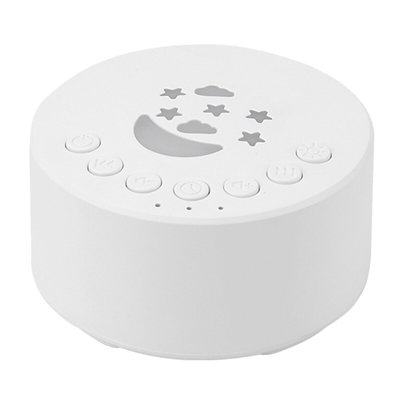 آلة صوت الضوضاء البيضاء ، 18 أصوات مهدئة ، قابلة لإعادة الشحن ، النوم ، الكبار ، النوم ، الاسترخاء ، الطفل ، لاعب