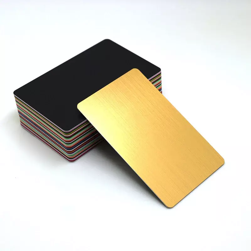 بطاقة أعمال معدنية مخصصة ، بطاقة أعمال من الفولاذ المقاوم للصدأ منقوشة ، بطاقات NFC ، فاخرة ، من من الفولاذ المقاوم للصدأ