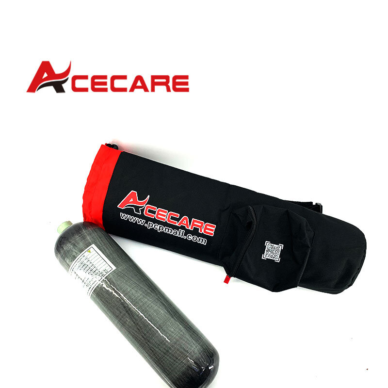 Acecare 6.8L CE معتمد ارتفاع ضغط خزان الهواء 4500Psi 30Mpa 300Bar مع حقيبة اسطوانة
