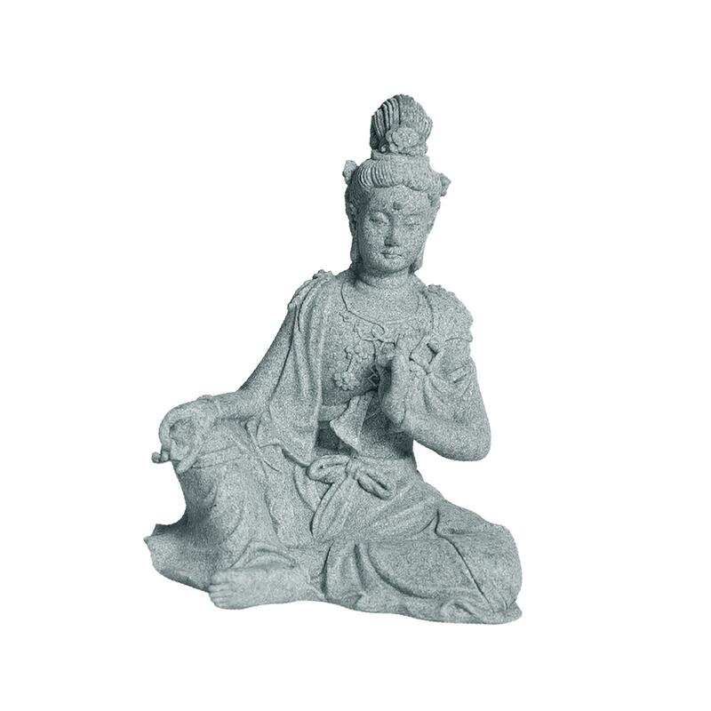تمثال غوانيين لتمثال البوذا ، مجموعة أعمال فنية ، هدية عيد ميلاد ، ديكور منزلي