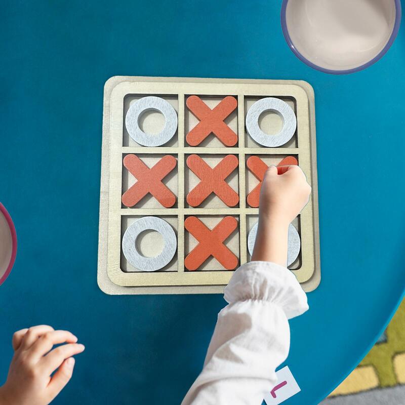 TAC TAC-لعبة ألواح خشبية للآباء والأمهات والأطفال ، ألعاب لوحية ، دعابة دماغية ، استراتيجية ، تفاعلية ، ترفيه ، أطفال ، هدايا للبالغين