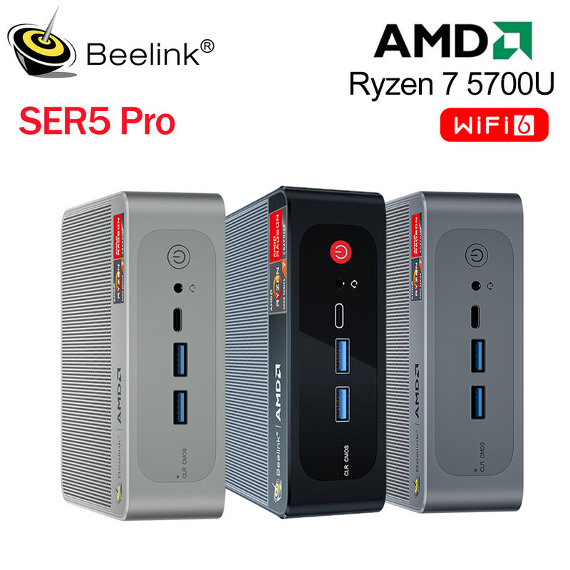 بيلينك-كمبيوتر ألعاب صغير ، SER5 Max ، AMD ، Ryzen 7 ، 5800H ، DDR4 ، 32G ، 500G ، NVME SSD ، SER6 Pro ، 7735HS ، DDR5 ، SER5 Pro ، 5700U ، 5500U