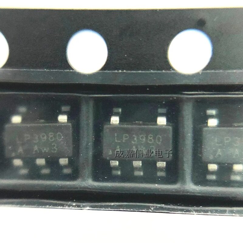 10 قطعة/الوحدة LP3980AB5F SOT-23-5 وسم ؛ LP3980A 500mA ، فائقة منخفضة الضوضاء ، حزمة صغيرة سريعة جدا CMOS LDO منظم