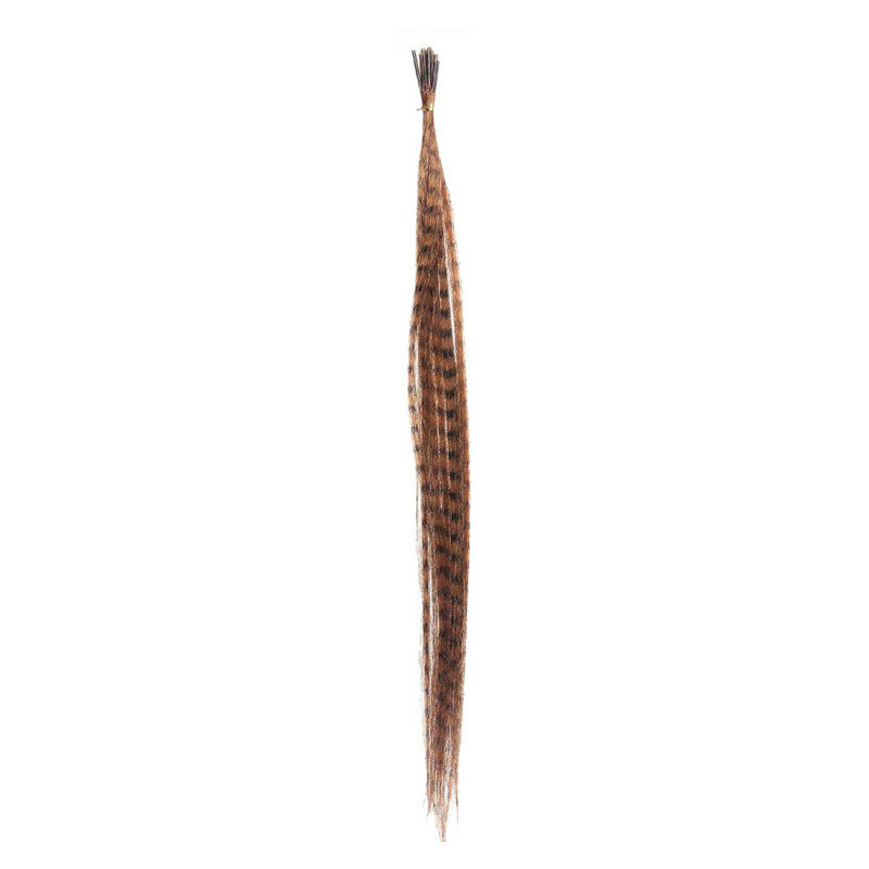 55 قطعة من الريش الاصطناعية المستقيمة متعددة الألوان باروكة شعر مستعار لإطالة الشعر أداة تجميل لتطويلات ريش الشعر