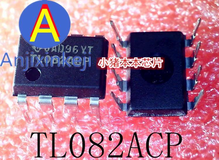 TL082ACP TL082 DIP-8 ، أصلي ، جديد ، 10 ks