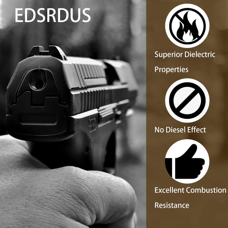 EDSRDUS JY107 20CPS منخفضة اللزوجة بندقية النفط ، أيضا كبيرة للأجزاء المتحركة الدقة الإلكترونية 1OZ