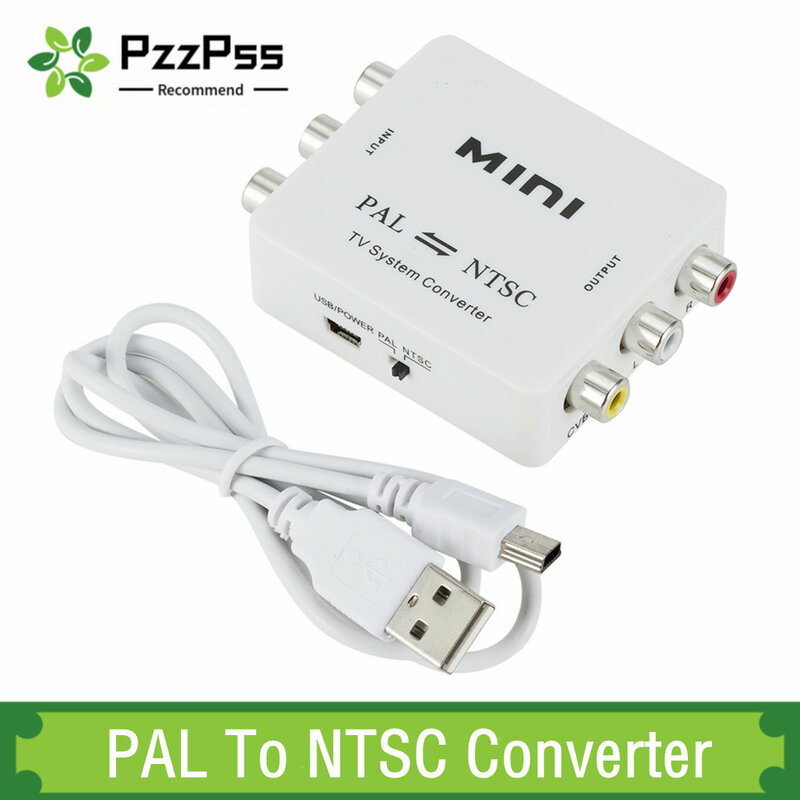 جهاز تلفاز ثنائي الاتجاه صغير PAL NTSC محول محول PAL إلى NTSC NTSC إلى PAL محولات اتصال تلفزيونية مزدوجة الاتجاه