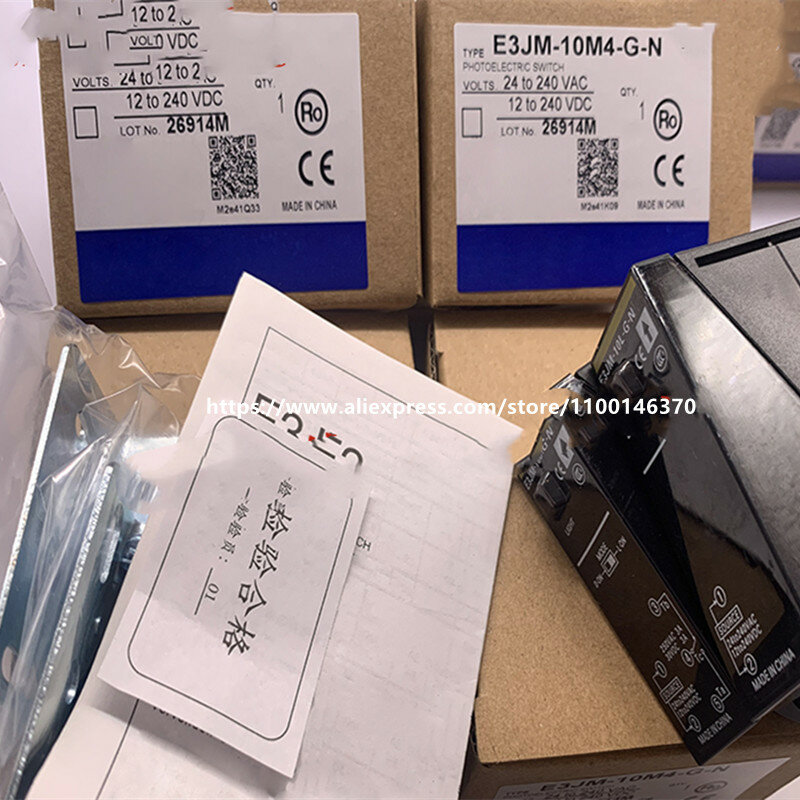جديدة عالية الجودة الكهروضوئية التبديل E3JM-10M4 E3JM-10M4-G-N