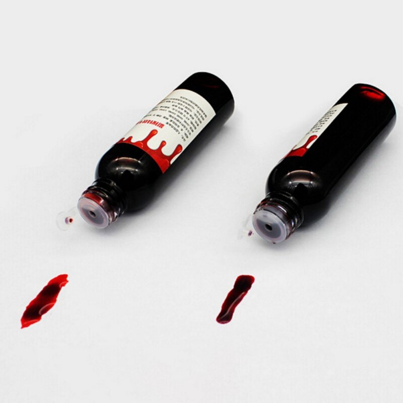 هالوين كوس فائقة واقعية وهمية الدم/محاكاة مصاص دماء الإنسان الأسنان الدموية/الدعائم القيء الصالحة للأكل Pulpbtmv