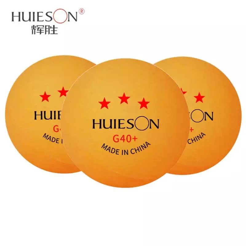 Huieson-المهنية تنس الطاولة بينغ بونغ كرات ، مادة البوليمر ، كرات تنس الطاولة ، معيار TTF للمنافسة ، G40 + ، 3 نجوم