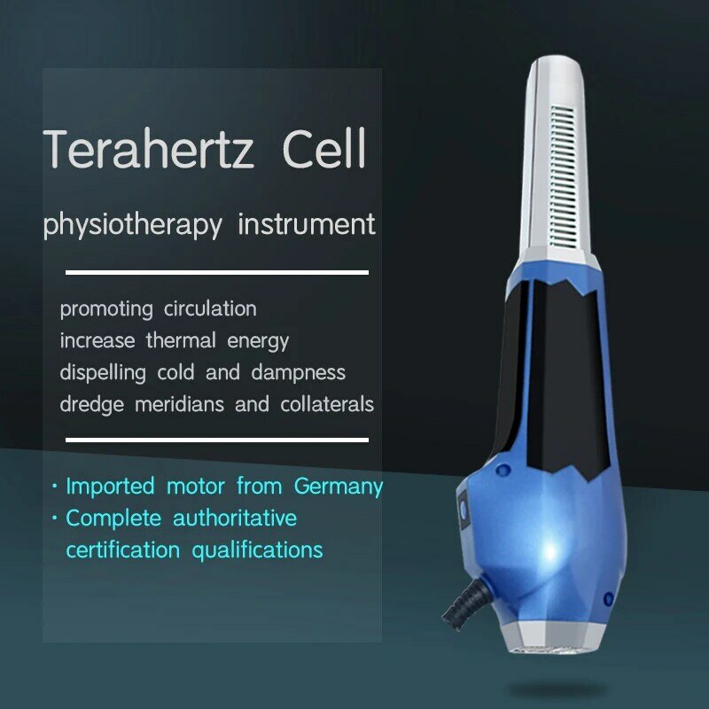 مجفف شعر لتخفيف الآلام ، خلية Terahertz ، أداة العلاج الطبيعي ، منفاخ Thz ، عصا التدليك ، العلاج بالموجات
