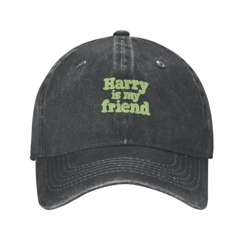 هاري هو صديقي قبعة رعاة البقر للرجال والنساء ، قبعة سائق الشاحنة تأثيري ، قبعة بيسبول ، قبعات رياضية ، ذكور
