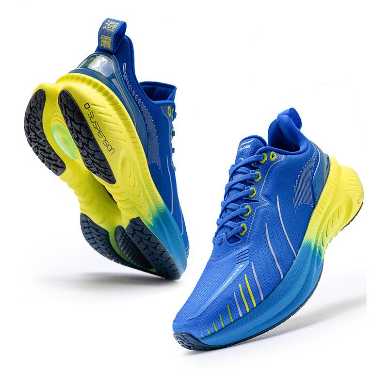 حذاء ركض للرجال من ONEMIX حذاء رياضي لممارسة الرياضة واللياقة البدنية مضاد للإنزلاق ومزوّد بوسادة خفيف الوزن يدعم الراحة للرجال حذاء رياضي للمدربين