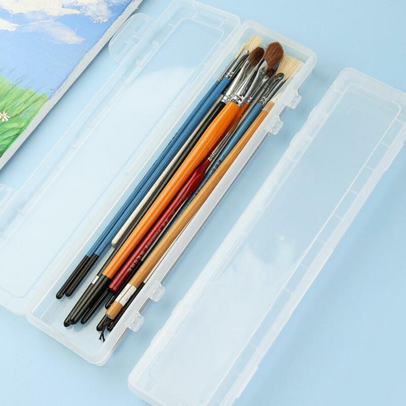 حاوية القلم الموضة قابلة لإعادة الاستخدام لا رائحة صندوق تخزين المراهقين مريحة أقلام صندوق أدوات مكتبية