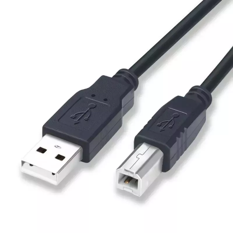 USB عالية السرعة 2.0 A إلى B كابل ذكر لكانون Brother سامسونج Hp إبسون طابعة الحبل 1 متر 1.5 متر