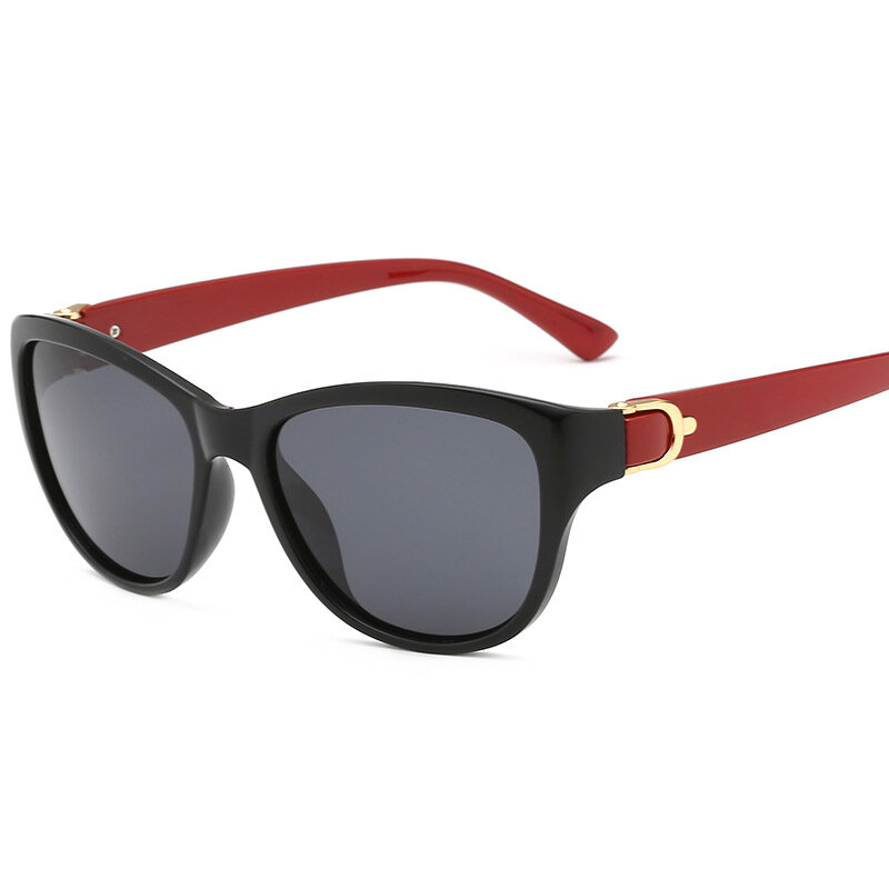 2022 تصميم العلامة التجارية الفاخرة القط العين الاستقطاب النظارات الشمسية الرجال النساء سيدة نظارات شمسية أنيقة الإناث القيادة نظارات Oculos دي سول