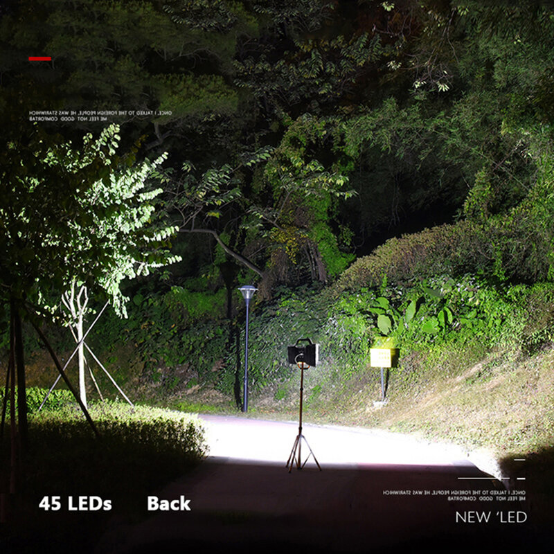 السوبر مشرق XHP70 مصباح ليد جيب أوسب قابلة للشحن مزدوجة رئيس الكشاف يده العمل الأضواء ضوء الفيضانات XHP70 الشعلة