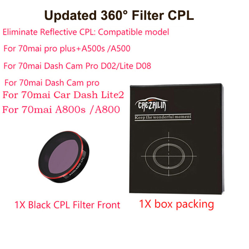 كاميرا داش مثبتة لـ 70mai Pro Plus ، A500S ، Lite2 ، A200 Mount