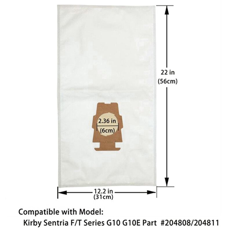 حقائب أتربة مناسبة لكيربي 204811 204814 سنتريا أفالر ألتيميت G7E G10 G10E G5 G6 KY10 MK2 MK3 1 مكنسة كهربائية مزودة بحزام