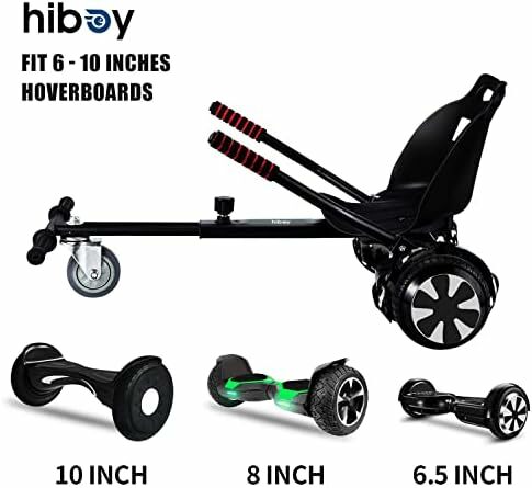 Hoverboard مقعد ل hoverboard ، ملحق ل hoverboard 6.5 ، 8 ، 10 بوصة ، اثنين عجلة ، التوازن الذاتي