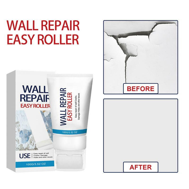 فرشاة دحرجة صغيرة لإصلاح الجدار ، عامل إصلاح ، كريم بفرشاة ، مقاوم للقولبة ، سريع الجفاف ، بكرة ، أو جي
