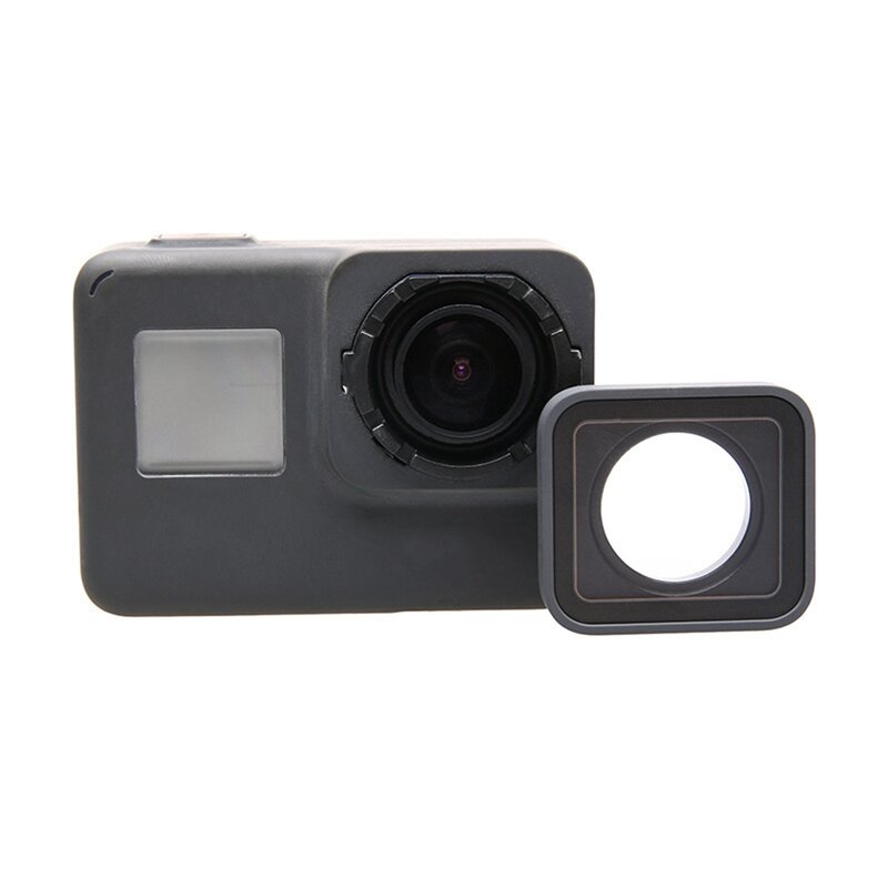 زجاج عدسة الكاميرا لـ GoPro Hero 7 6 5 ، استبدال غطاء العدسة ، عدسة تعمل بالنظارة الضوئية ، قطع غيار التصليح ، ملحقات الكاميرا