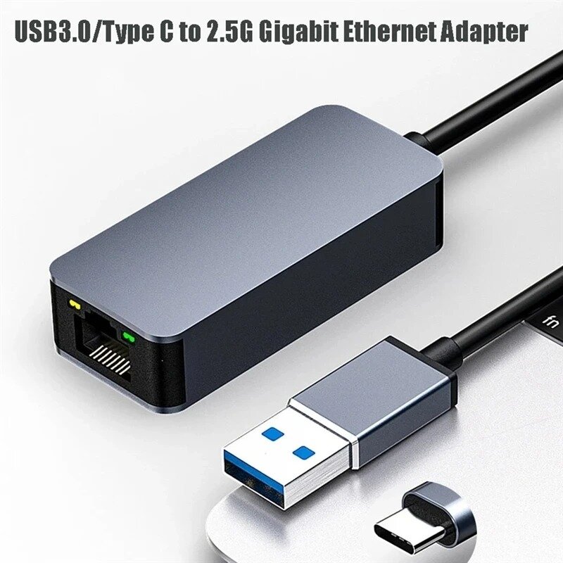 USB من النوع C إيثرنت إلى RJ45 ، محول سلكي ، محول شبكة Lan ، Mbps ، G ، USB2.0 ، Windows ، 10 ، 11 ، كمبيوتر شخصي ، كمبيوتر محمول