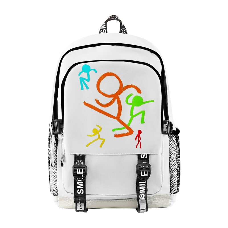 حقيبة ظهر ألان بيكر ميرش بسحّاب حقيبة ظهر مدرسية للأطفال حقيبة نهارية فريدة من نوعها لعام 2023 حقيبة سفر للجنسين قماش أكسفورد