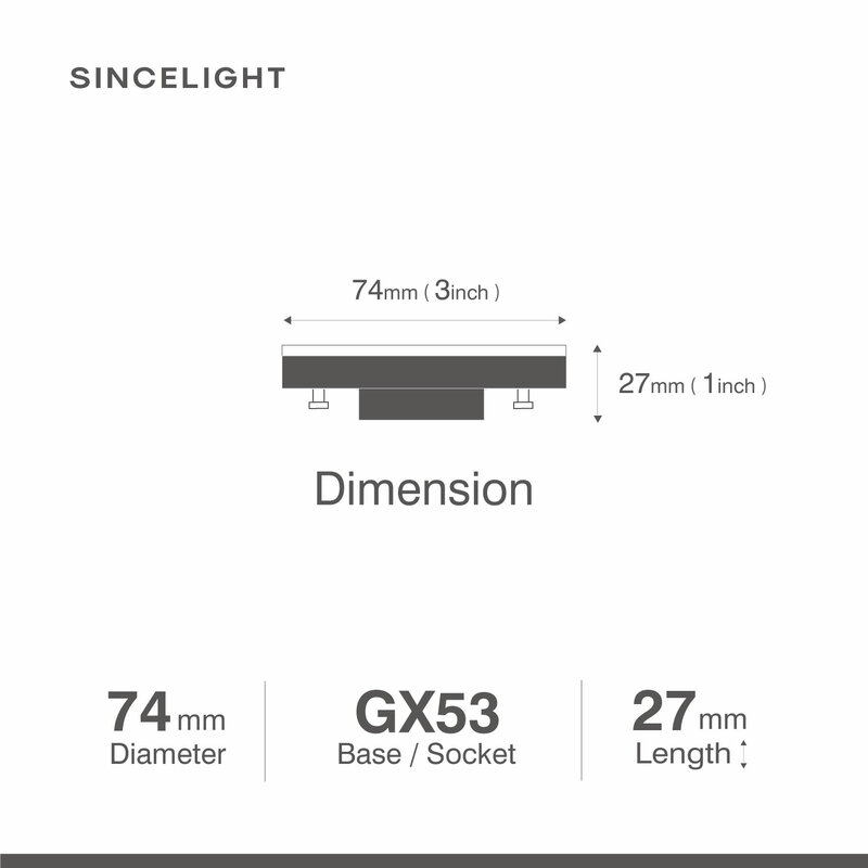 4 قطعة/الحزمة ، GX53 LED عاكس ضوء لمبة 7 واط ، 2700-6000 كيلو 120 درجة شعاع زاوية وحدات المطبخ مقصورات عرض وتحت مصباح رف