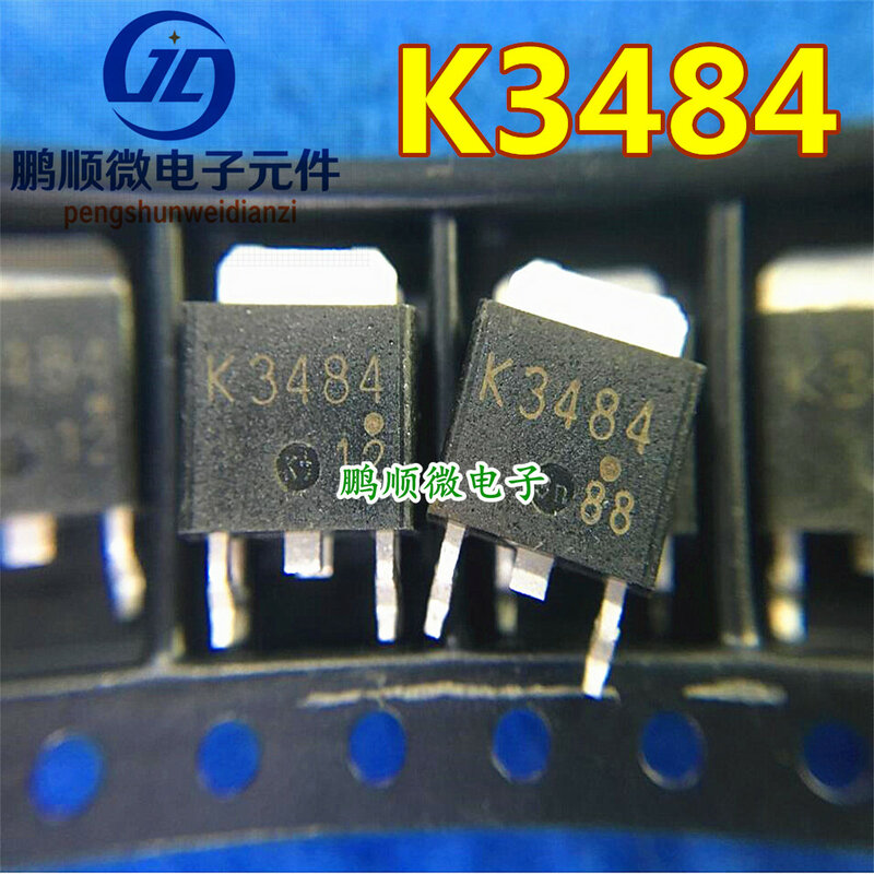 20 قطعة الأصلي الجديد MOS مجال تأثير الترانزستور 2SK3484-Z-E1-AZ K3484 TO-252