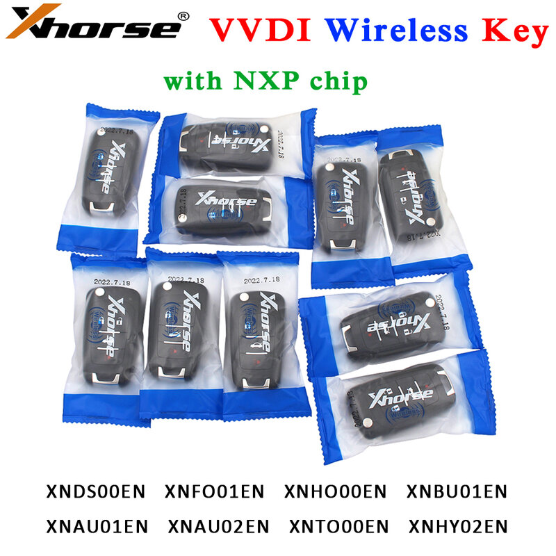XNDS00EN XNFO01EN XNBU01EN XNHO00EN XNAU01EN XNTO00EN الأصلي Xhorse VVDI اللاسلكية عن بعد مفتاح السيارة لأداة مفتاح VVDI2 VVDI
